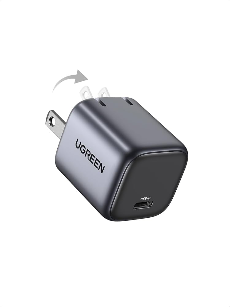 Mini Cargador Ugreen Nexode 30W USB-C Carga Rápida (Certificación MFi Oficial)